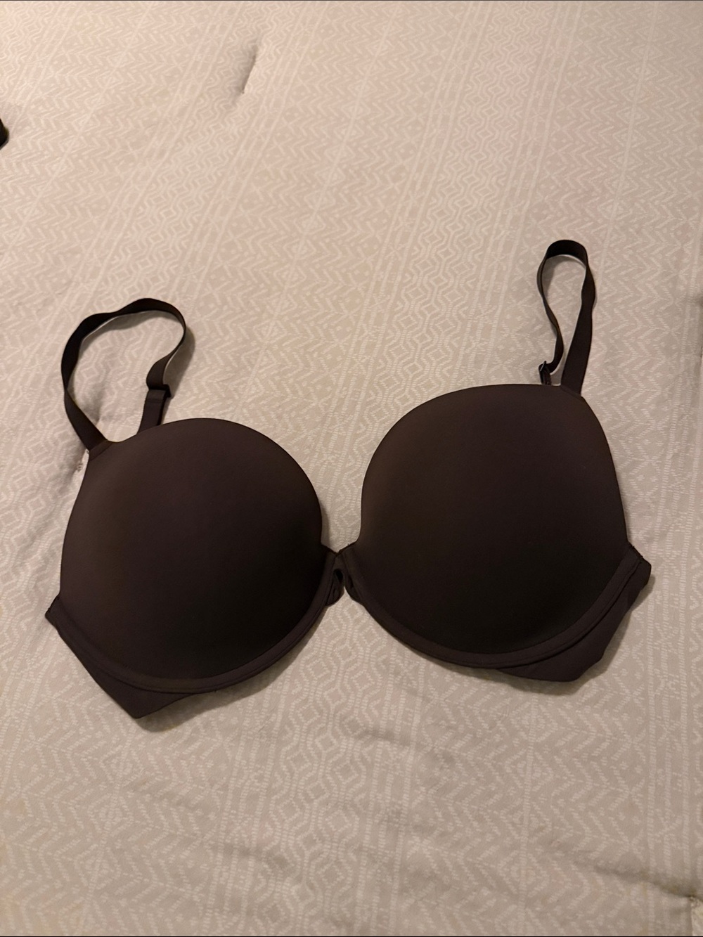 Skims Everyday Molded T-Shirt Bra - Dark Brown